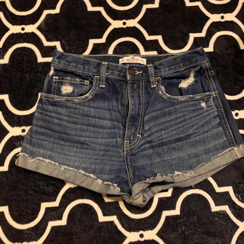 SOLD hollister jean shorts